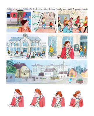 Une planche de la BD Juliette